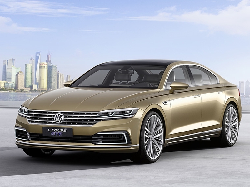 Volkswagen C Coupe GTE дебютировал в Китае