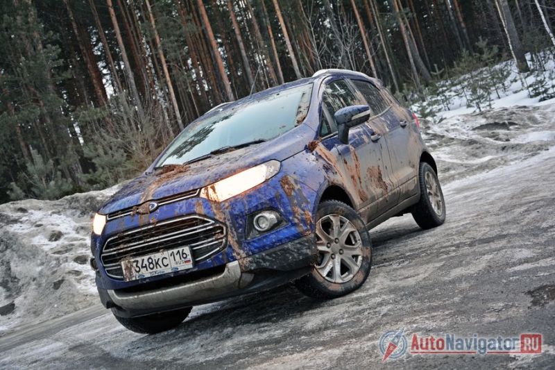 Ford EcoSport по-прежнему можно считать новинкой. Производство было запущено во второй половине прошлого года. На дорогах этих автомобилей все еще единицы