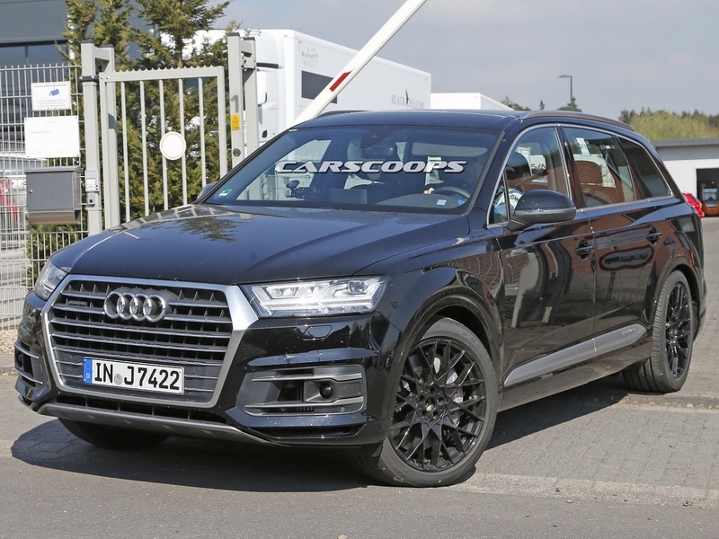 Audi SQ7 проходит испытания