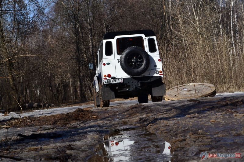 Глубина преодолеваемого брода – 500 мм – хороший результат во все времена