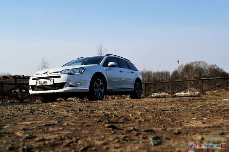 Главная проблема по части проходимости С5 – длинный передний свес