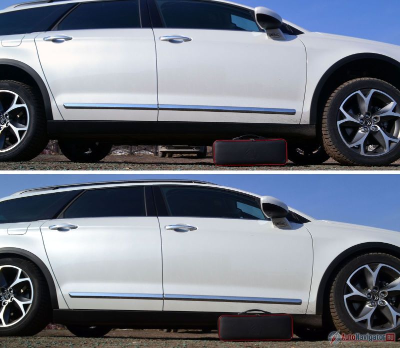 С5 может буквально ползти на брюхе, а может дать фору некоторым современным кроссоверам. Расстраивает одно – в верхнем и нижнем положении подвески (на фото) скорость ограничена настолько, что даже подросток на велосипеде с легкостью вас обгонит. Впрочем, никто и не говорит, что CrossTourer предназначен для чего-то большего, чем высокие бордюры и деревенская грунтовка