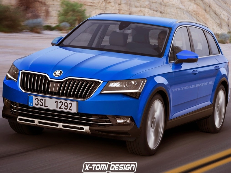 Skoda Snowman — дизайнерское фото