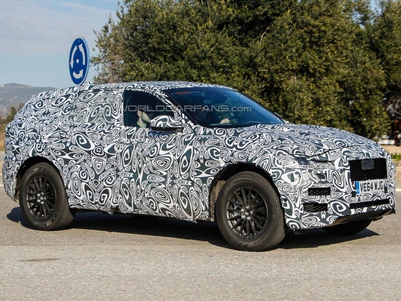 Jaguar F-Pace будет представлен во Франкфурте