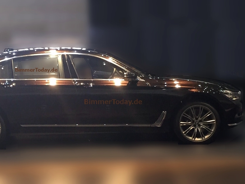 BMW 7 Series New — неофициальная фотография