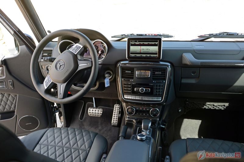 За рулем Gelandewagen не расслабиться