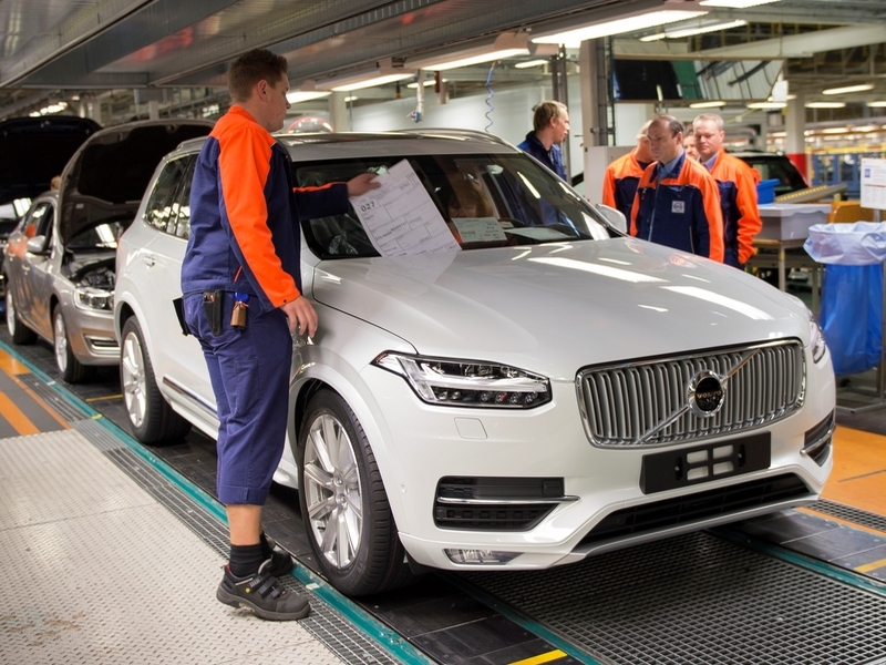 Volvo увеличивает объемы производства на шведском заводе