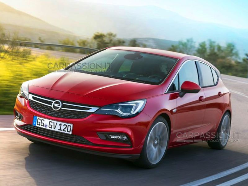 Opel Astra New — первые фото реального автомобиля