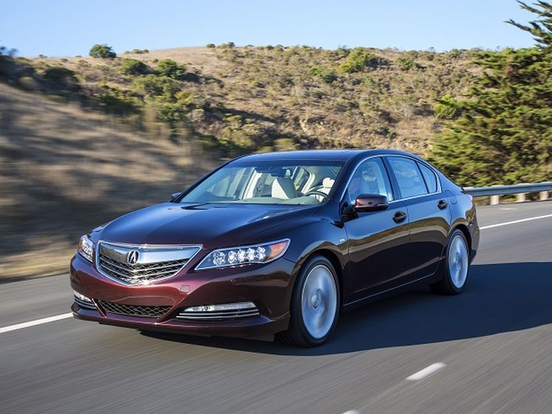 Гибридный седан Acura RLX Sport Hybrid SH-AWD поступает в продажу