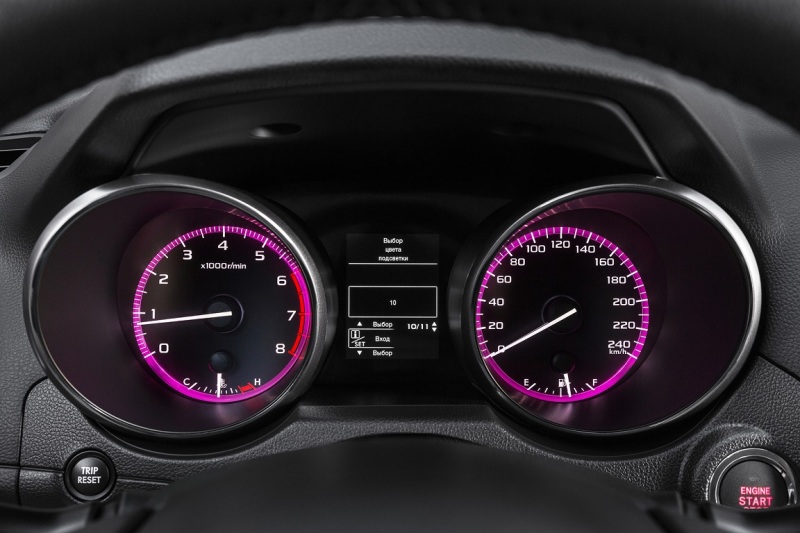 Разновидность цвета подсветки