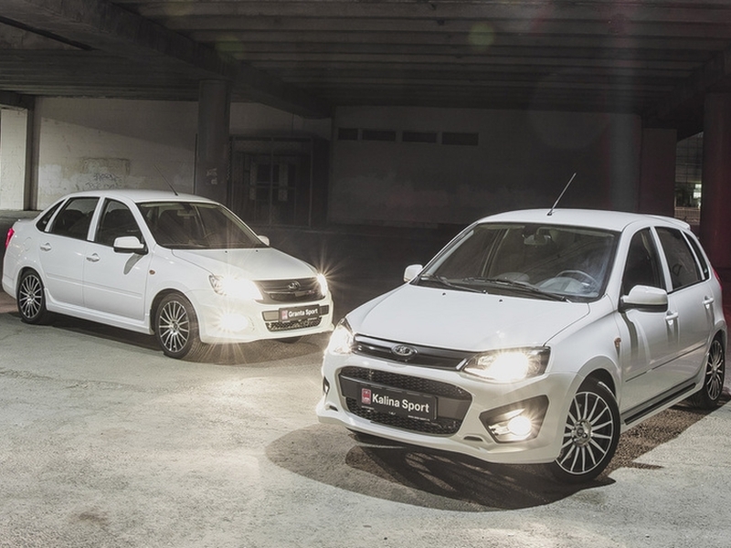 Lada Granta Sport и Lada Kalina Sport появились в продаже