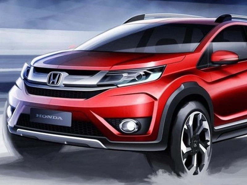 Honda показала скетчи будущего кроссовера