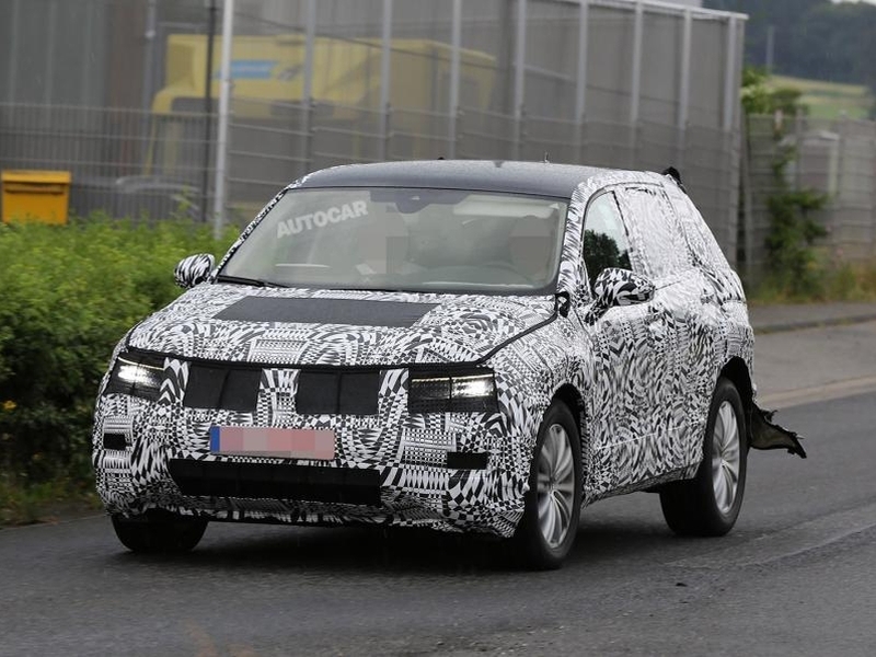 Новый Volkswagen Touareg замечен на испытаниях