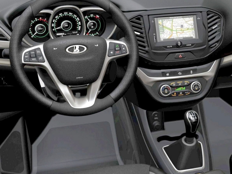 Lada Vesta — первое фото салона