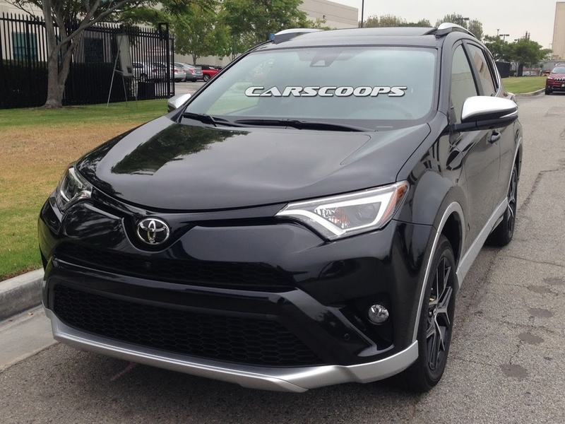 Обновленная версия Toyota RAV4 замечена на тестах
