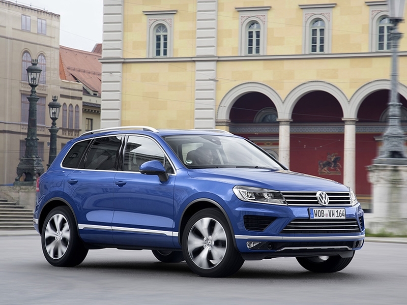 Дизельные версии Volkswagen Touareg подешевели