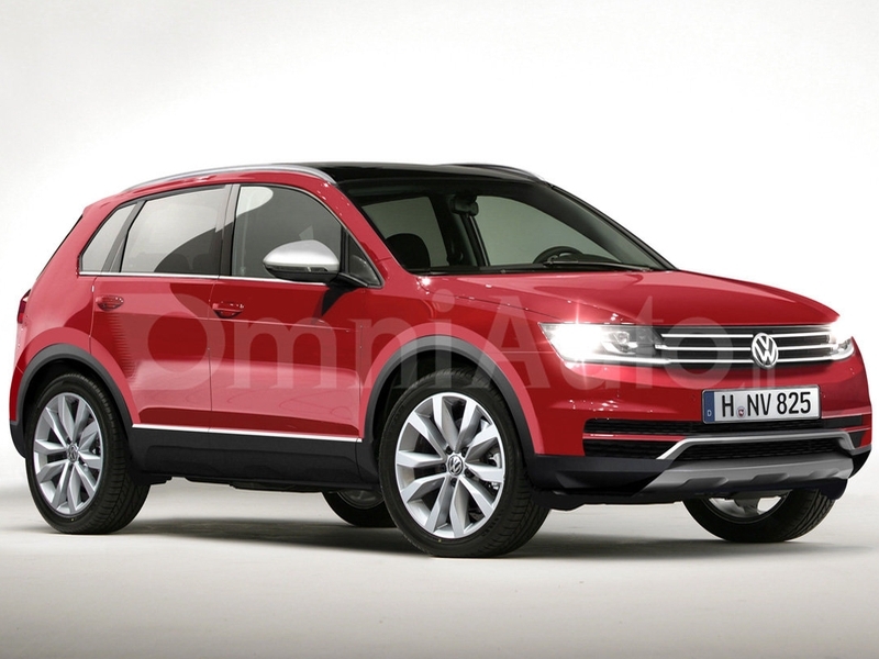 Volkswagen Tiguan New — первый рисунок