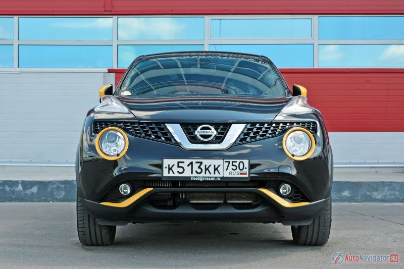 А это «гражданский» Juke, но с пакетом персонализации