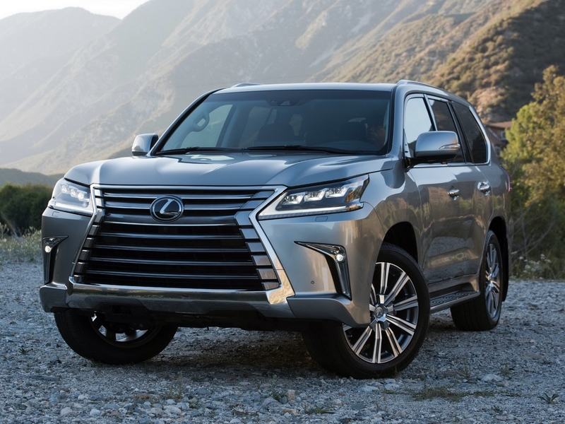 Обновленный Lexus LX — официальные фото
