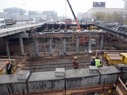 Движение по путепроводу на Волоколамском шоссе в Москве откроют в 2016 году