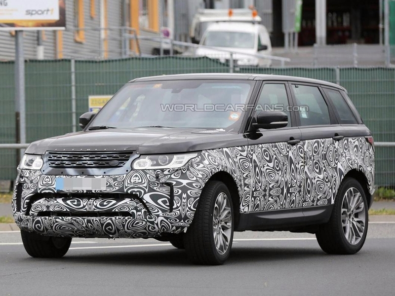 Обновленный Land Rover Range Rover Sport выехал на тесты