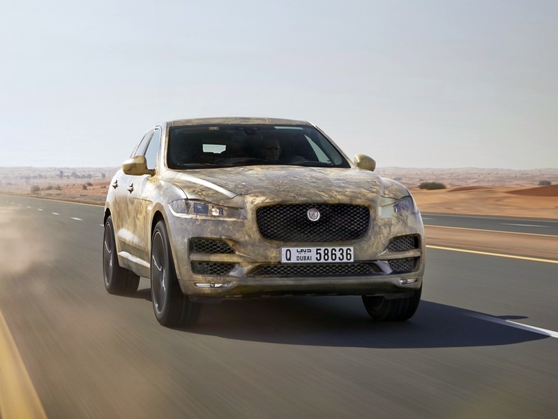 Jaguar F-Pace — очередная порция фотографий