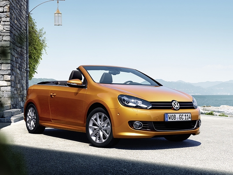 Обновленный Volkswagen Golf Cabriolet будет представлен во Франкфурте