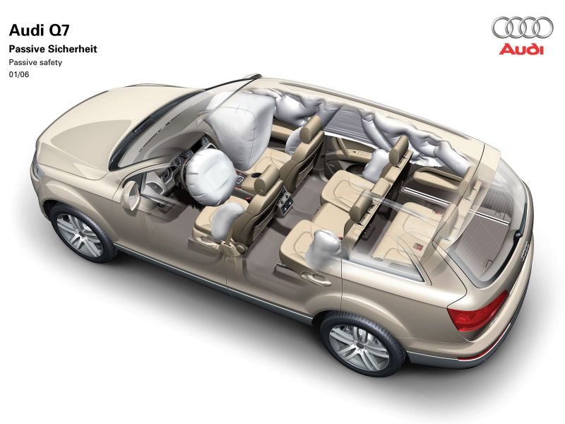 Удивительно, но в EuroNCAP Q7 получил только четыре звезды. Впрочем, при его габаритах и массе ДТП с легковушкой не несёт в себе повышенных рисков