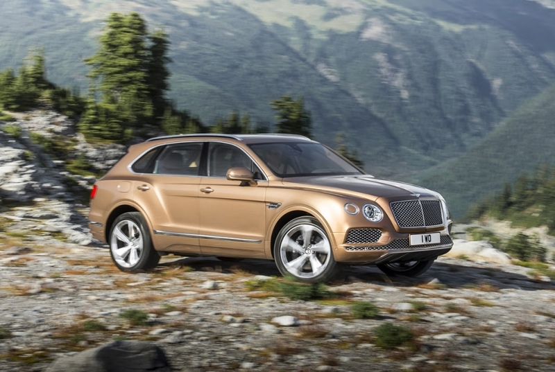 Bentley Bentayga — первые официальные фото