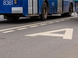 В столице появилась еще одна выделенная полоса