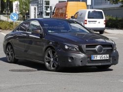 Обновленный Mercedes-Benz CLA замечен на тестах