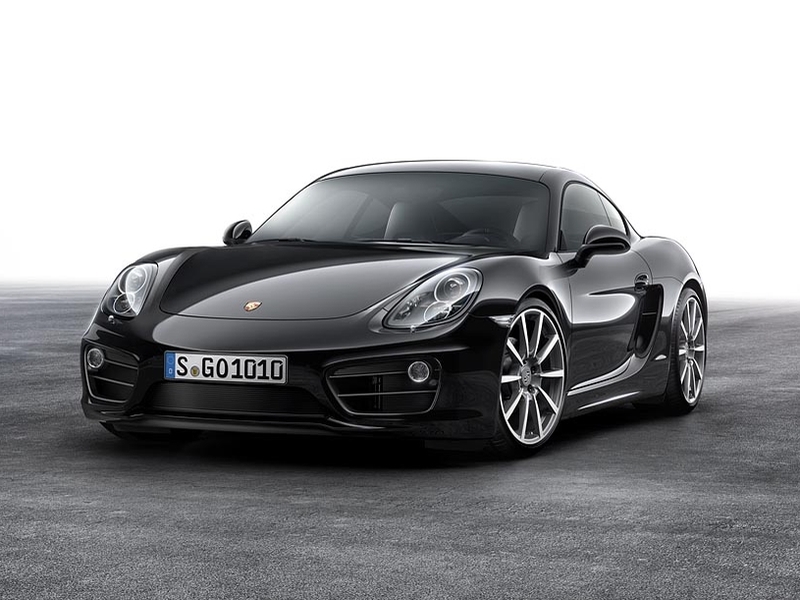 Porsche Cayman Black Edition появится в России в ноябре