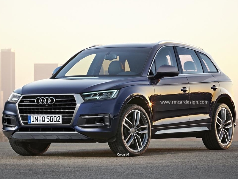 Audi Q5 New — первые компьютерные изображения
