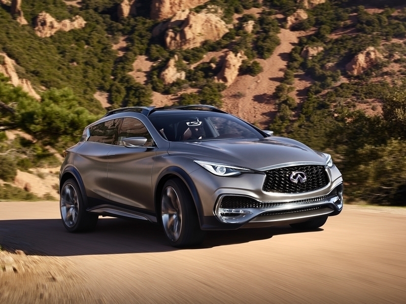 Серийная версия Infiniti QX30 будет представлена в Женеве