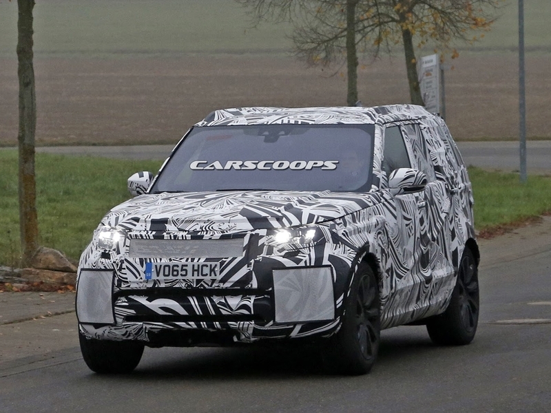 Land Rover Discovery 5 замечен на испытаниях