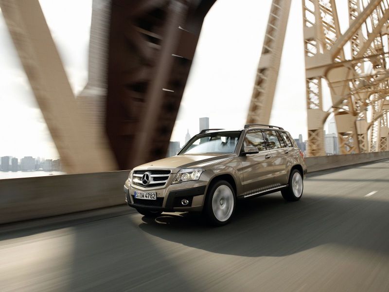 GLK все годы стабильно входил в тройку самых популярных моделей марки