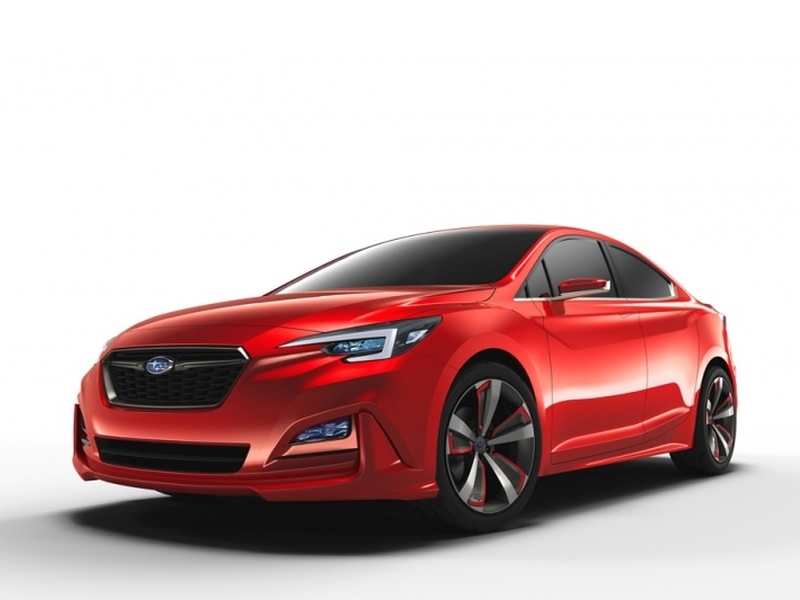 Премьера Impreza Sedan Concept прошла в Лос-Анджелесе
