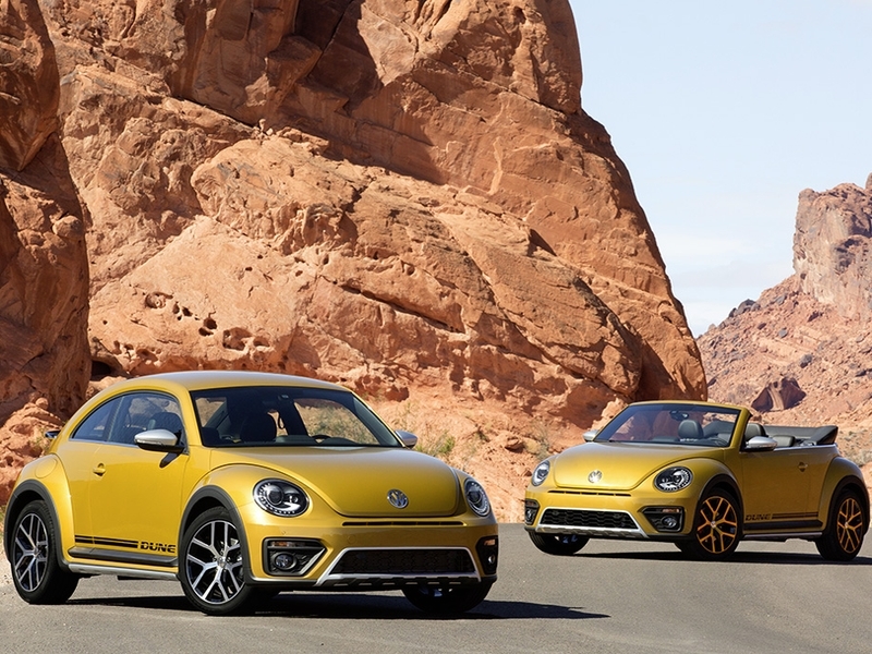 Мировая премьера Volkswagen Beetle Dune прошла в США