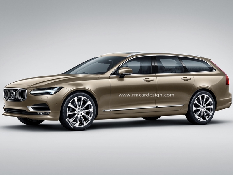 Универсал Volvo V90 дебютирует в следующем году