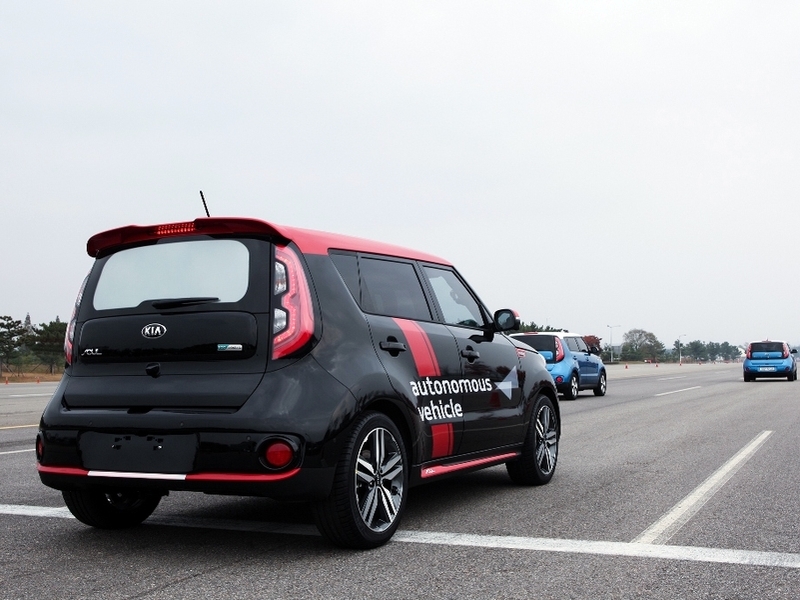 KIA протестирует беспилотные автомобили в США