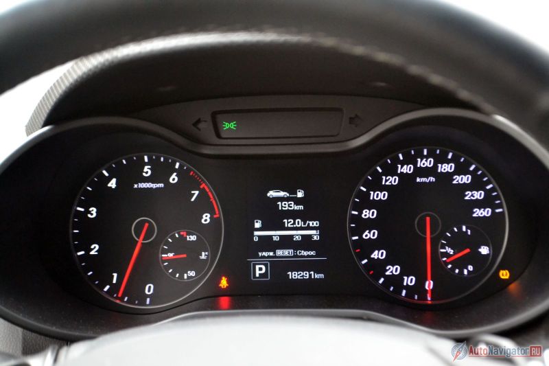 Расход по городу обещают в районе 9,5 литров на 100 км в городе, но у меня получилось 12. Приборы хорошо читаются и днем, и ночью