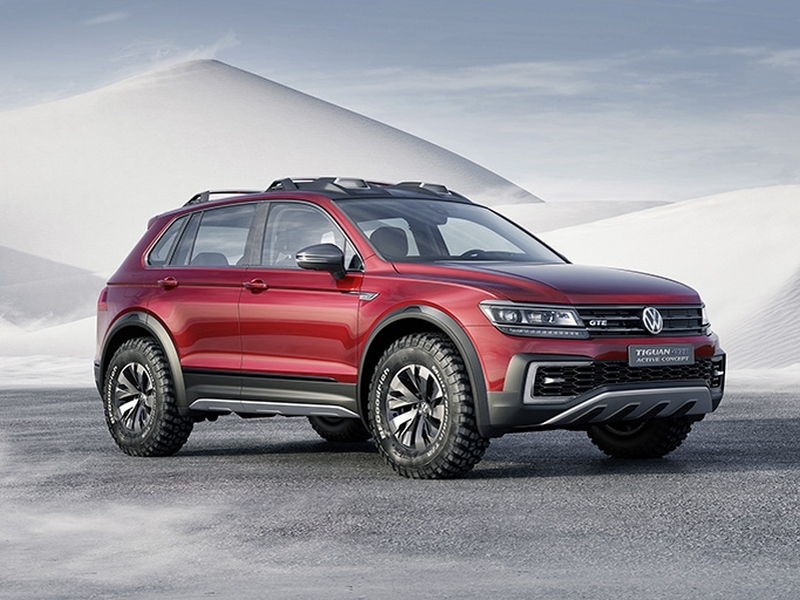 NAIAS 2016: Volkswagen Tiguan GTE Active Concept
