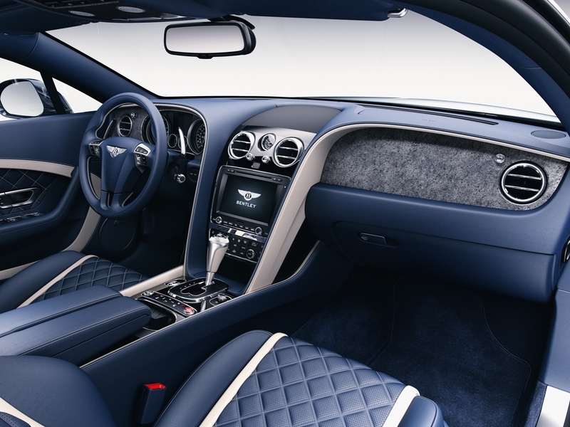 Автомобили Bentley получили отделку из натурального камня