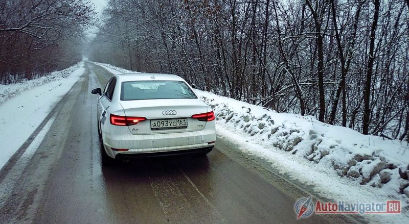 Задний противотуманный фонарь у A4 B9 один