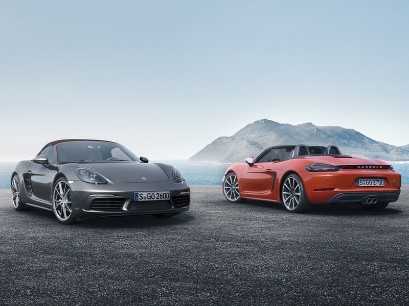 Porsche 718 Boxster — в России от 3 451 000 рублей