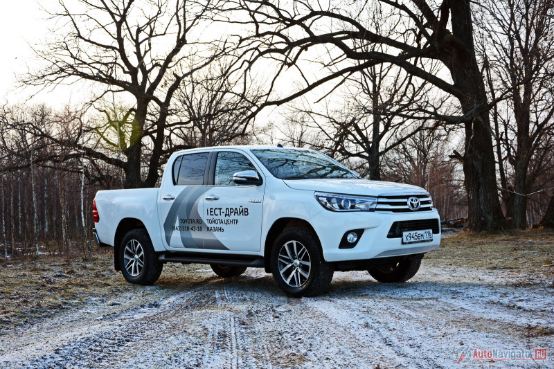Toyota Hilux: Крепкий хозяйственник