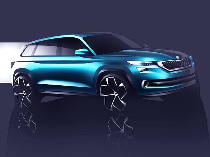 Концепт Skoda VisionS дебютирует через месяц