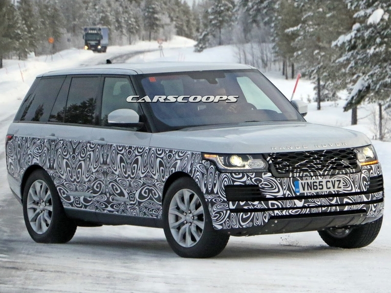 Обновленный Land Rover Range Rover замечен на тестах
