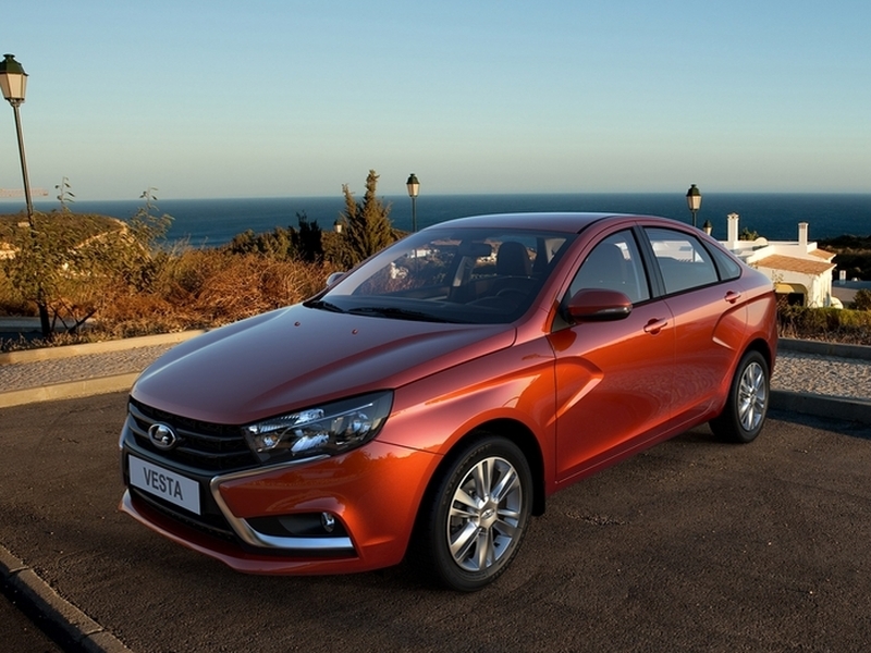 Lada Vesta вошла в TOP-10 самых покупаемых автомобилей в РФ