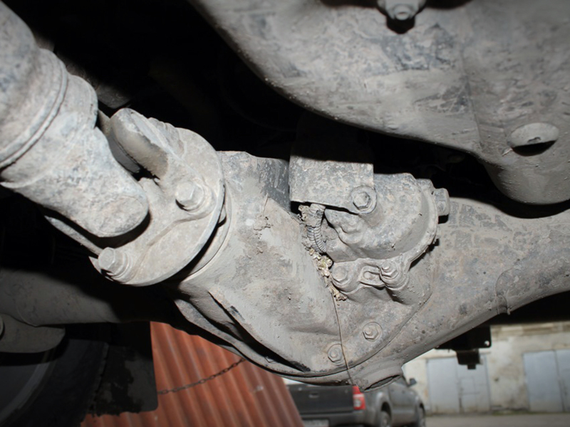 С задним мостом проблем не бывает, если, конечно, вовремя менять в нем масло